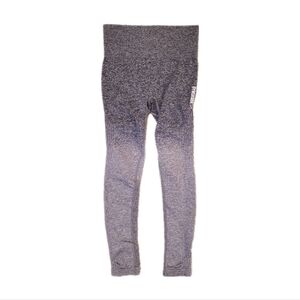 Gymshark Women's Grey Ombre‎ Seamless Workout Leggings Small